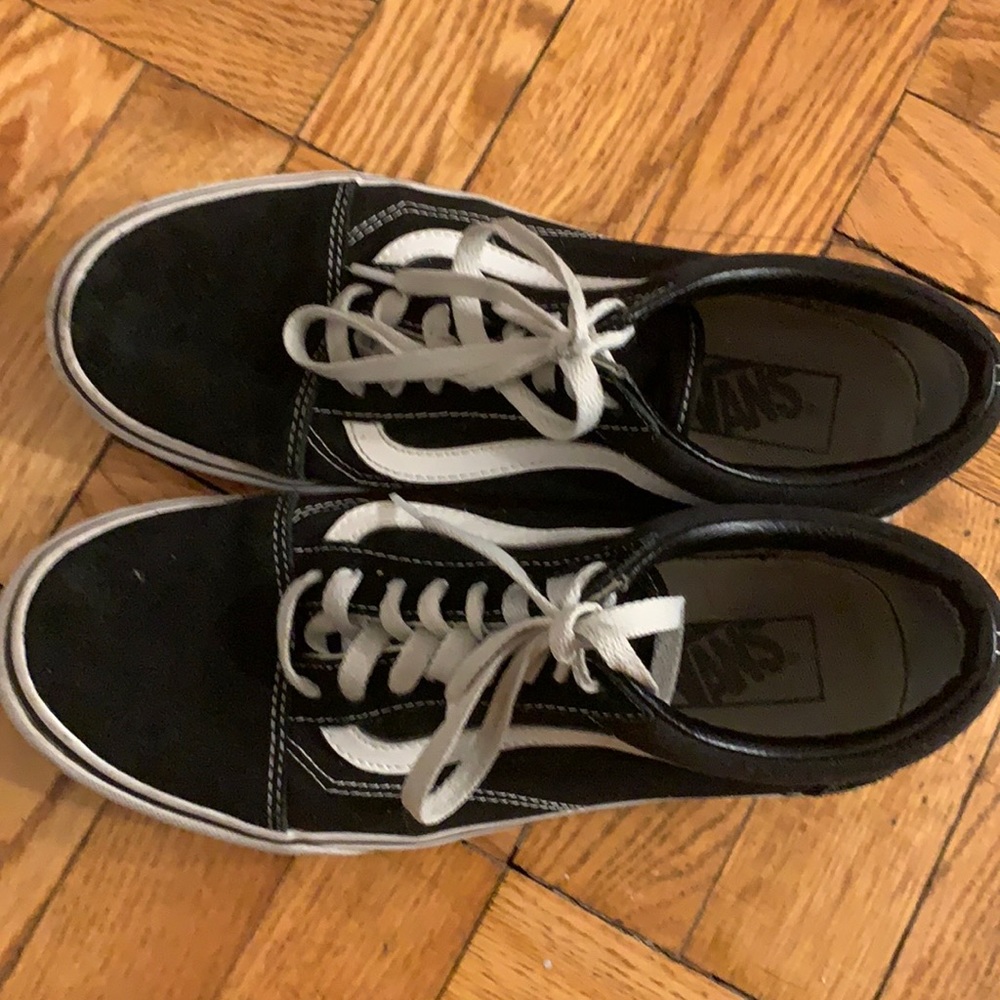 Vans Old Skool, black/white, Sz 9